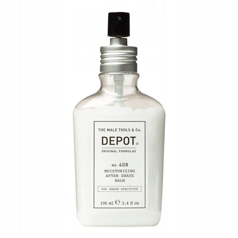 Depot No. 408 moisturizing after shave balm, nawilżający balsam przed/po goleniu, 100 ml Depot No. 408 moisturizing after shave balm, nawilżający balsam przed/po goleniu, 100 ml