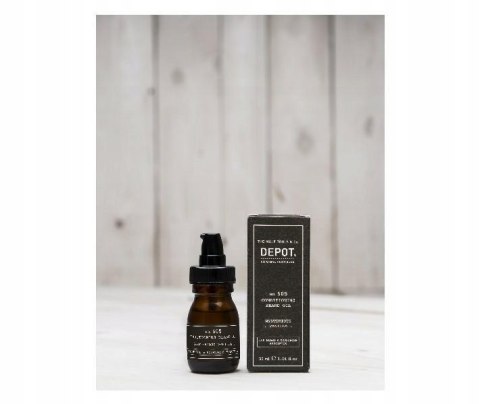 Depot No. 505 conditioning beard oil, odżywczy olejek do brody i wąsów, wanilia, 30ml Depot No. 505 conditioning beard oil, odżywczy olejek do brody i wąsów, wanilia, 30ml