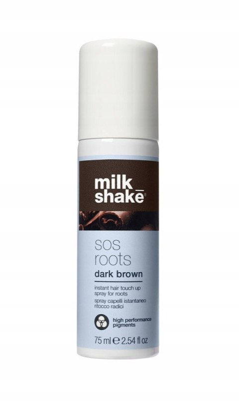 Milk Shake SOS Roots, spray do odrostów, ciemny brąz, 75ml Milk Shake SOS Roots, spray do odrostów, ciemny brąz, 75ml