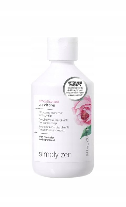 Z.one Simply Zen Smooth&Care odżywka wygładzająca 250 ML Z.one Simply Zen Smooth&Care odżywka wygładzająca 250 ML