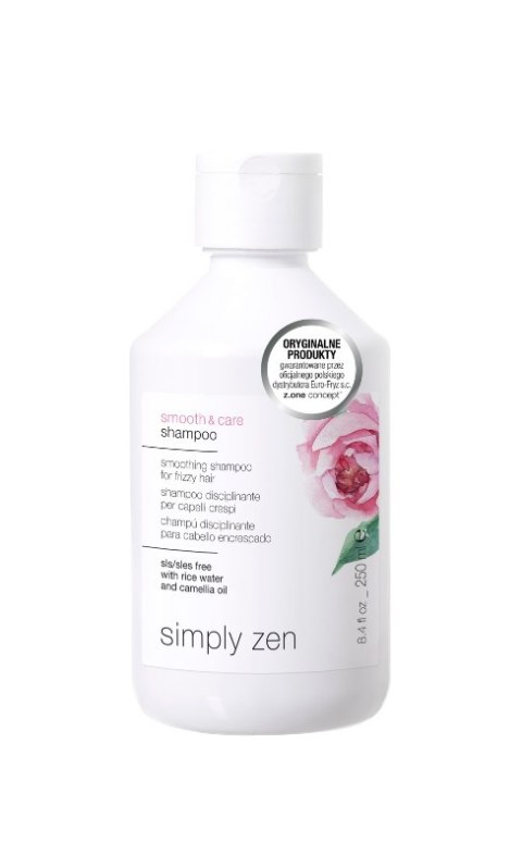 Z.one Simply Zen Smooth&Care szampon wygładzający 250ml Z.one Simply Zen Smooth&Care szampon wygładzający 250ml