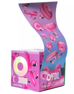 STYLETEK Folia ryflowana cięta 500 szt kolor fioletowy